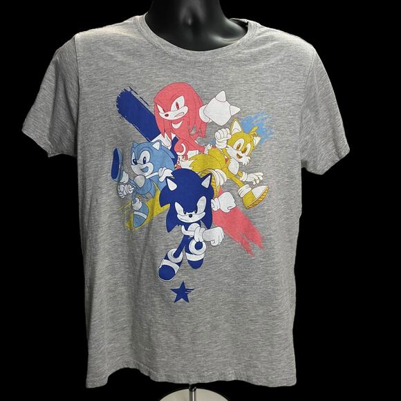 Sonic Forces Lootwear Exclusive Graphic T-Shirt Tails, Knuckles 2007 - Picture 1 of 8